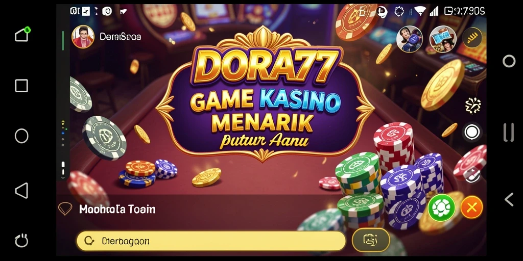 Tampilan gameplay menarik DORA77 yang siap menghibur Anda.