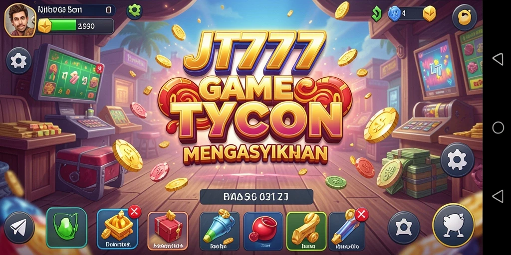 Tampilan gameplay JT777 yang menantang dan seru.