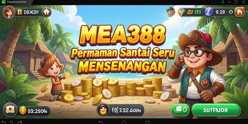 Tampilan gameplay MEGA388 yang menyenangkan dan interaktif.