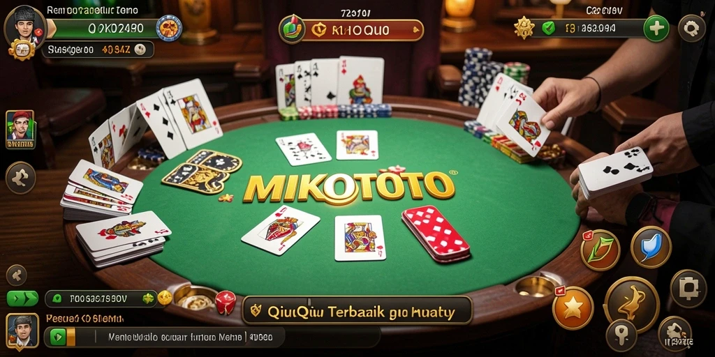 Tampilan gameplay QiuQiu yang seru dan menantang di MIKOTOTO.