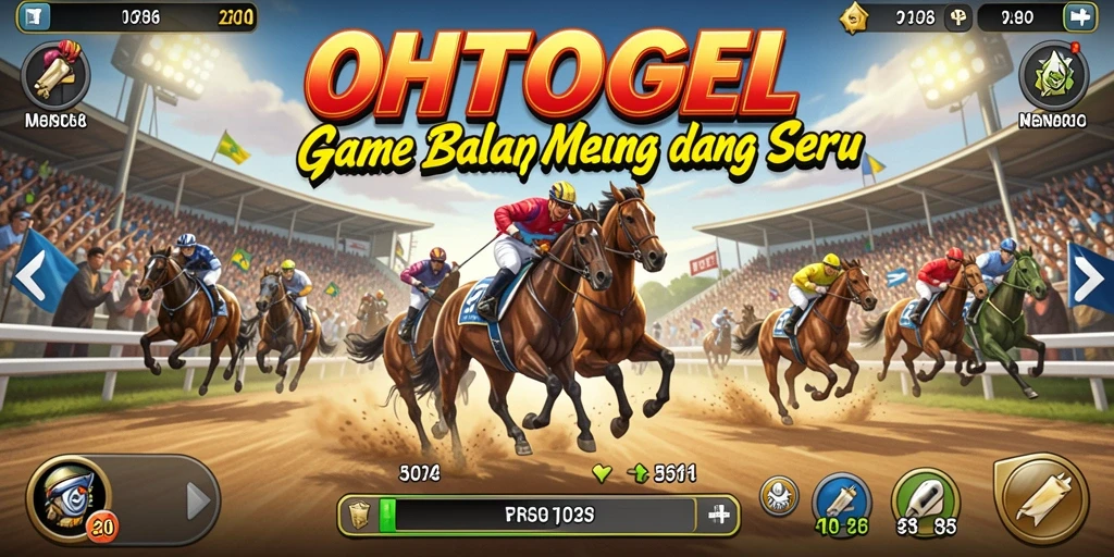 Gameplay mendebarkan di <strong>OHTOGEL</strong> saat balapan sengit berlangsung.