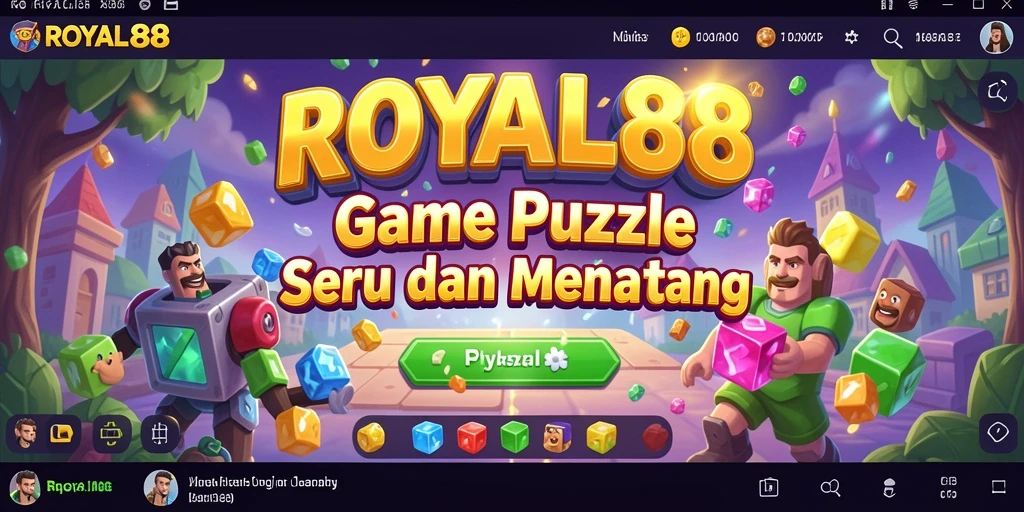 Gameplay seru dan menantang di ROYAL88 dengan berbagai puzzle.