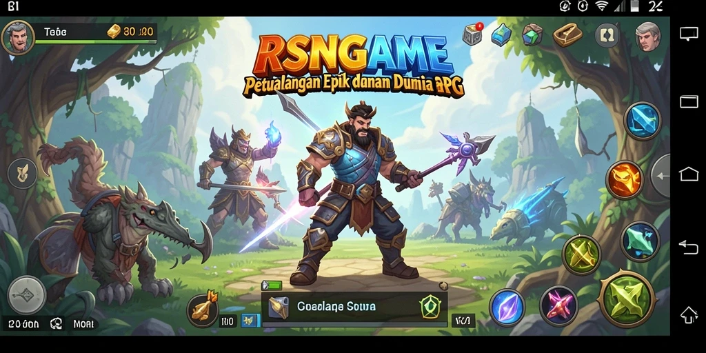 Tampilan menarik dari gameplay RSNGAME yang penuh aksi.