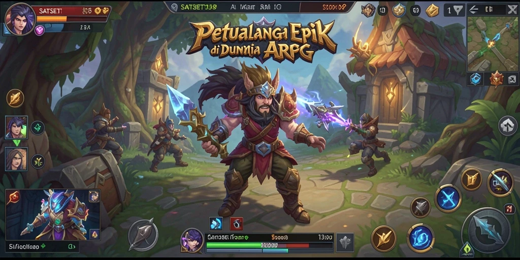 Tampilan gameplay SATSET138 yang seru dan menantang.