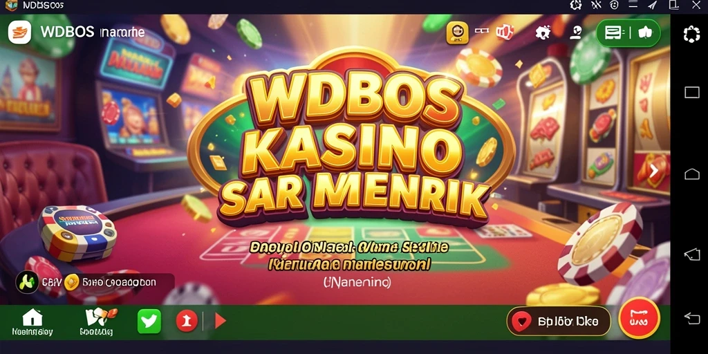Tampilan gameplay WDBOS yang menarik dalam dunia Kasino.